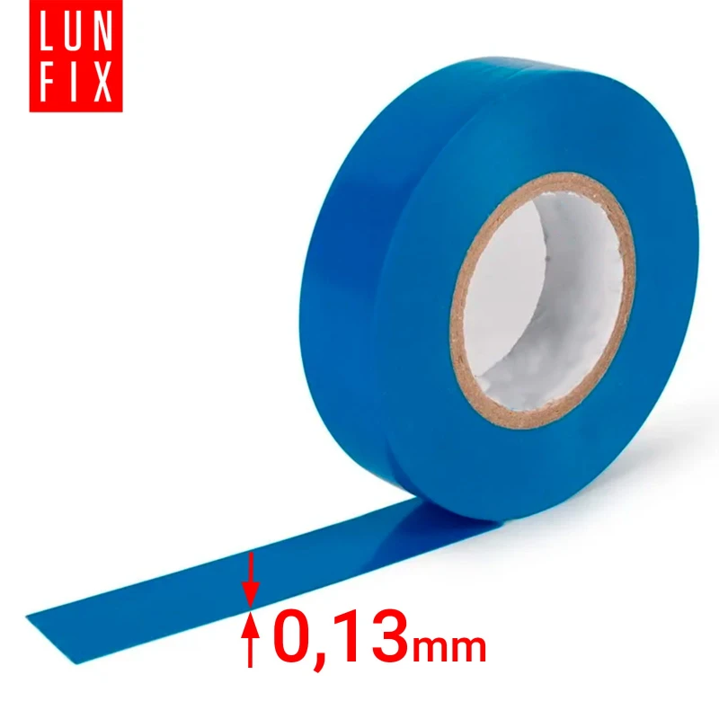 Taśma izolacyjna PVC niebieska 15mm 10m 1szt.