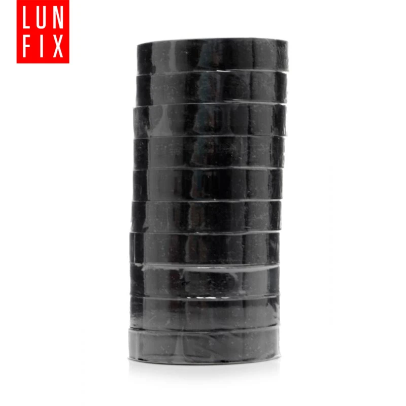 Taśma izolacyjna PVC czarna 19mm 20m 10szt.