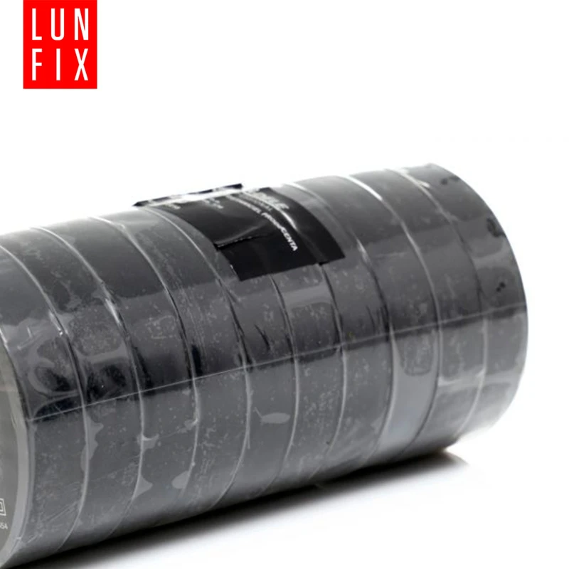 Taśma izolacyjna PVC czarna 19mm 20m 10szt.