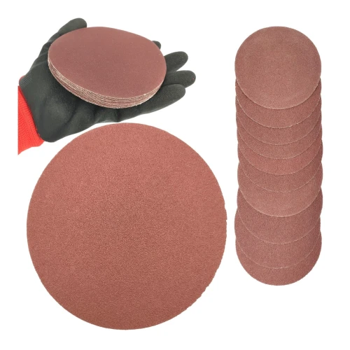 Disque abrasif auto-agrippant P100 125 mm auto-agrippant 10 pièces - LUN FIX