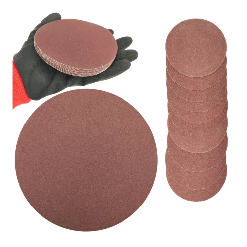 Disque abrasif auto-agrippant P150 125 mm auto-agrippant 10 pièces - LUN FIX