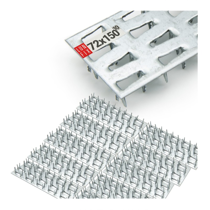Płytka kolczasta 72x150 10szt.