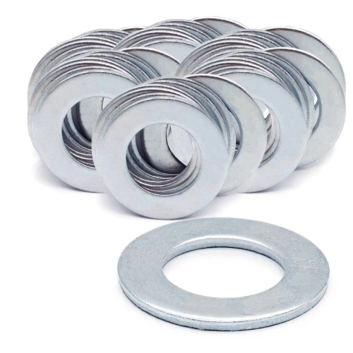 Rondelle plate M10 DIN 125 A2 acier inoxydable 100 pièces - LUN FIX