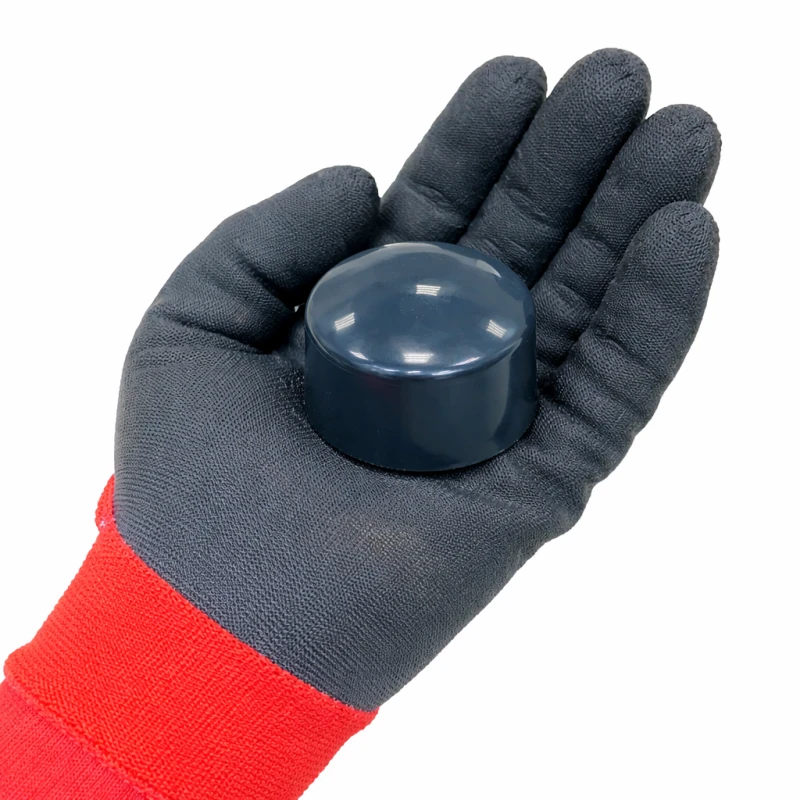 Nasadka zewnętrzna na słupek okrągły Ø42,4 mm, grafitowa – 1 szt.