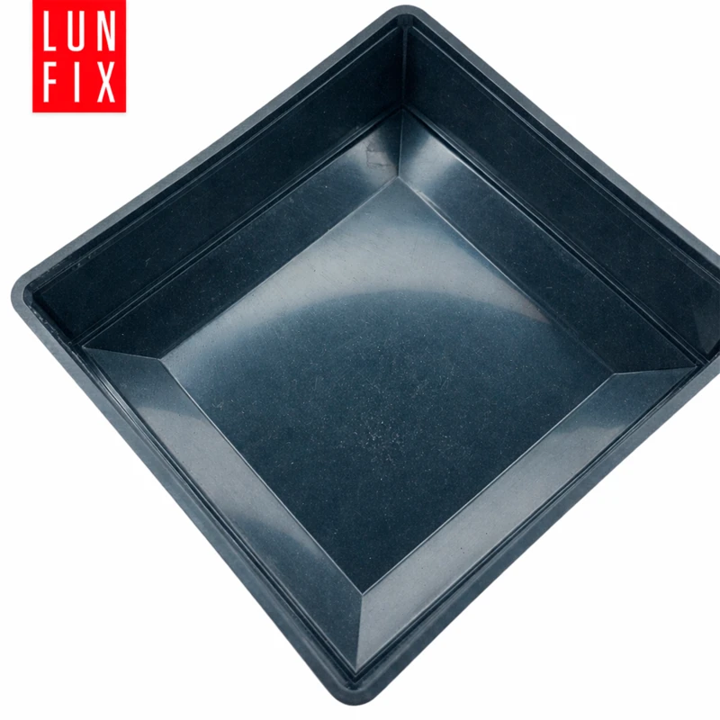 Nasadka zewnętrzna na słupek kwadratowy 100x100 mm, grafitowa – 10 szt.