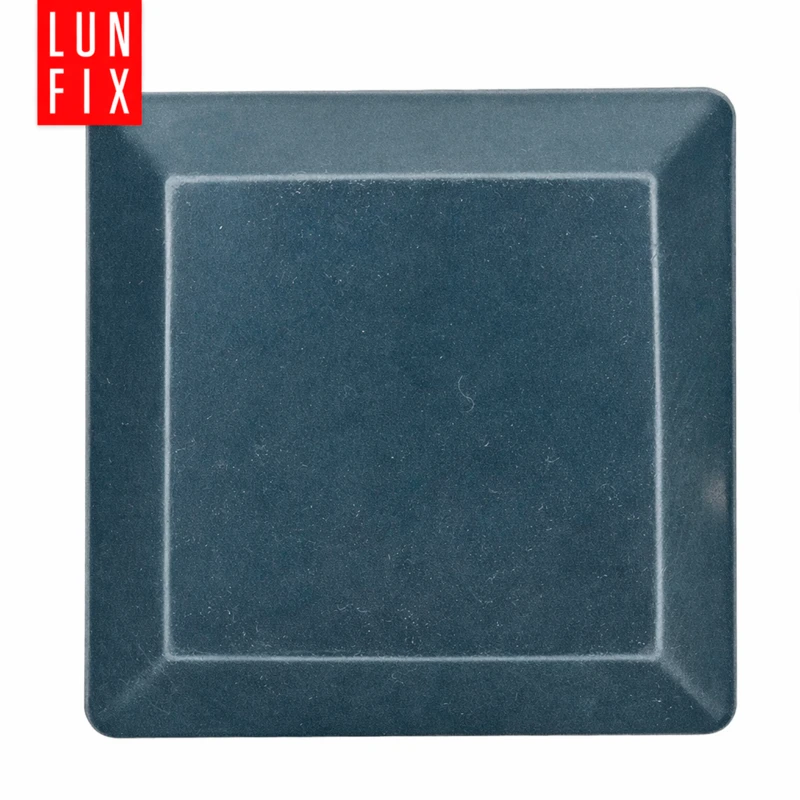 Nasadka zewnętrzna na słupek kwadratowy 100x100 mm, grafitowa – 10 szt.