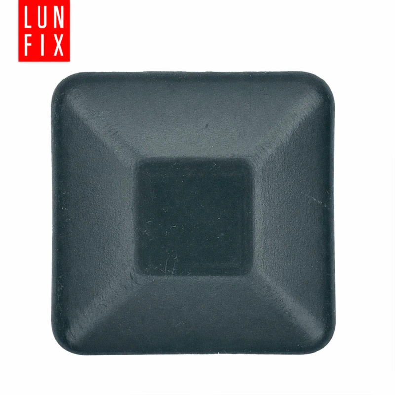 Nasadka zewnętrzna na słupek kwadratowy 40x40 mm, grafitowa – 10 szt.