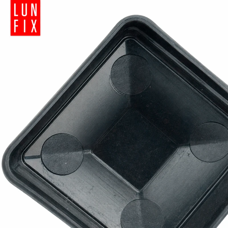 Nasadka zewnętrzna na słupek kwadratowy 40x40 mm, grafitowa – 1 szt.