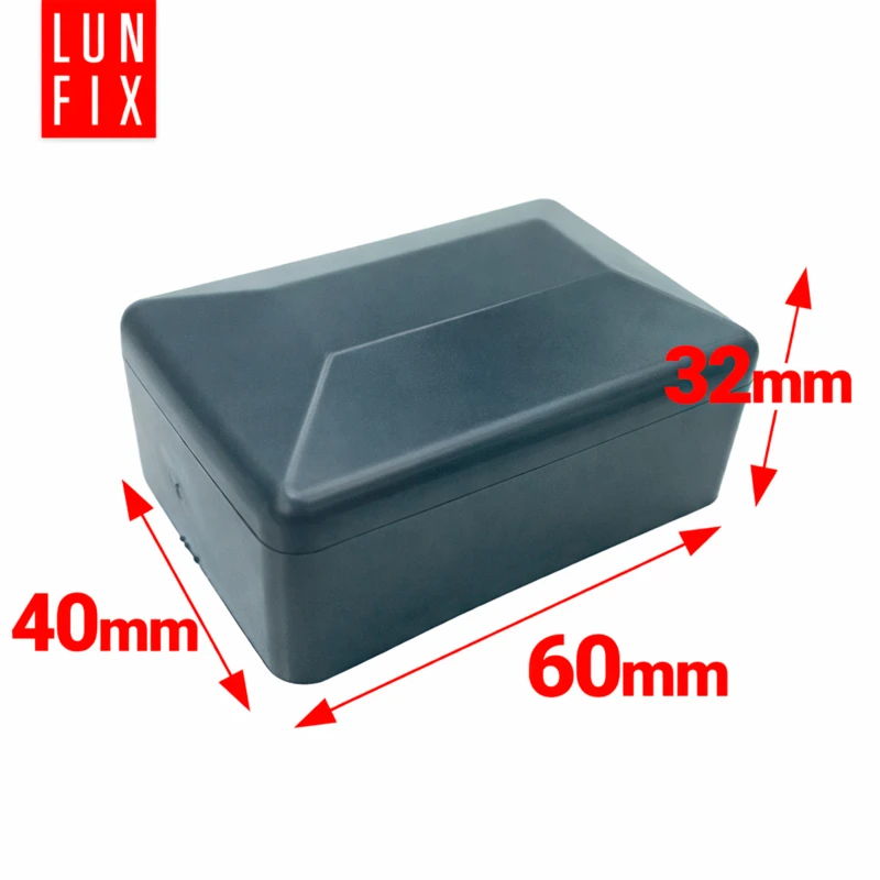Nasadka zewnętrzna na słupek prostokątny 40x60 mm, grafitowa – 1 szt.