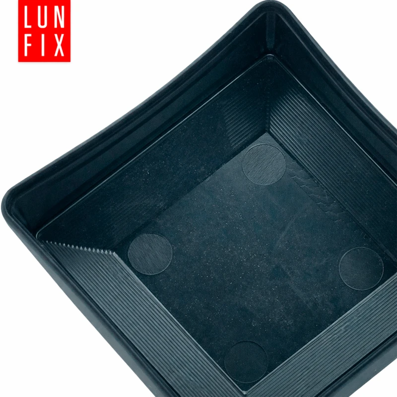 Nasadka zewnętrzna na słupek kwadratowy 80x80 mm, grafitowa – 10 szt.