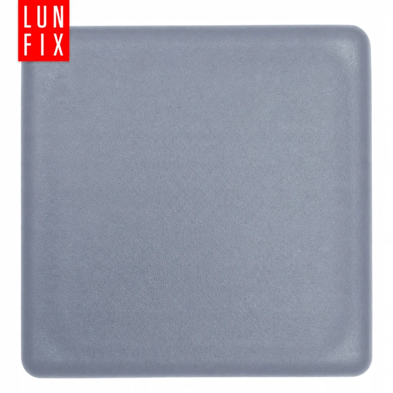 Zaślepka kwadratowa grafit 30x30 mm do słupka ogrodzeniowego 100 szt. - Zatyczki do słupków, korki, wkładki