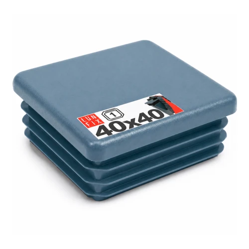 Capuchon de poteau 40x40 mm gris graphite 1 pièce - LUN FIX