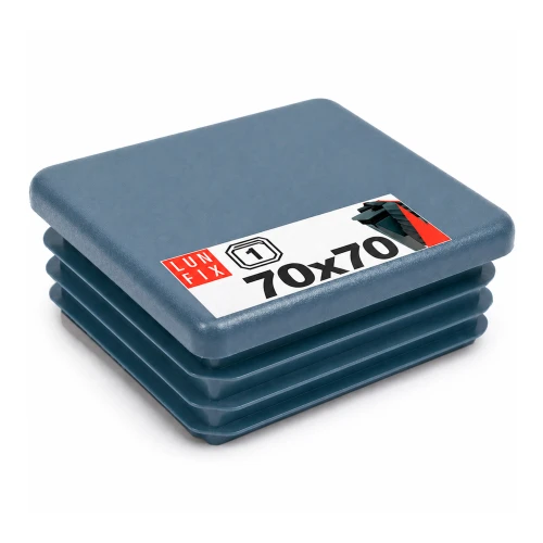 Capuchon de poteau 70x70 mm gris graphite 1 pièce - LUN FIX
