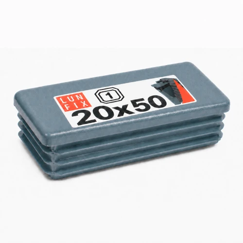 Capuchon de poteau 20x50 mm gris graphite 1 pièce - LUN FIX