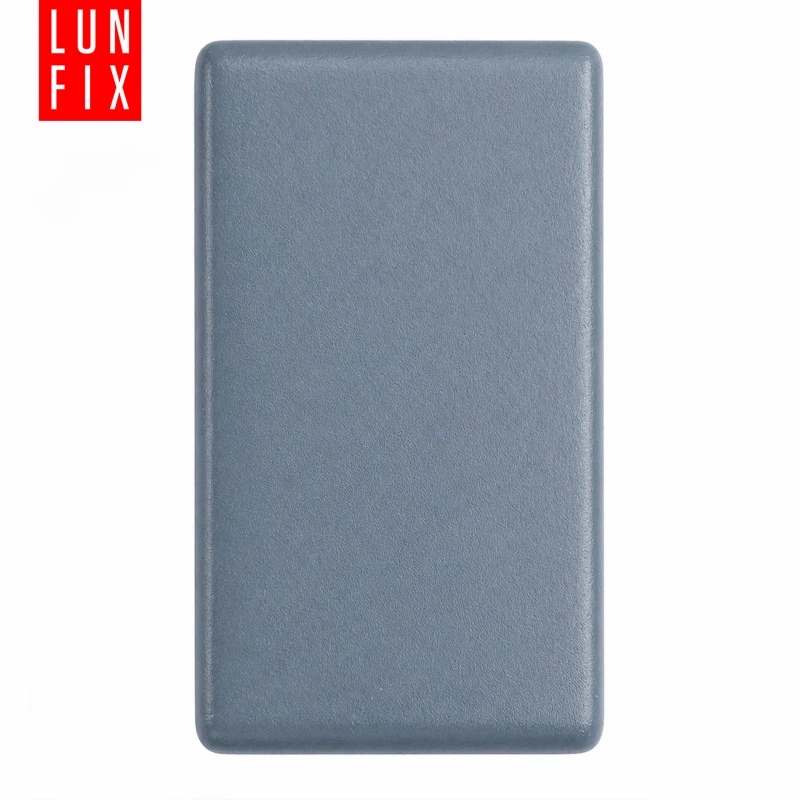 Zaślepka prostokątna grafit 40x80 mm do słupka ogrodzeniowego 1 szt. - Zatyczki do słupków, korki, wkładki