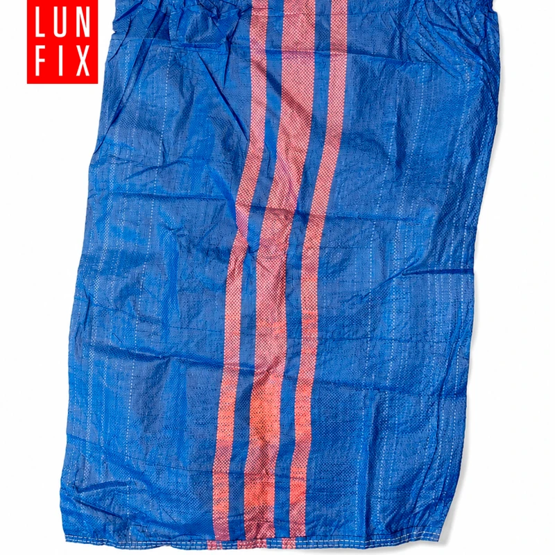 Worek na gruz 65 x 105 cm 80 g 59 g/m² niebieski 1000 szt. - worek polipropylenowy, na piasek, zboże, odpady budowlane