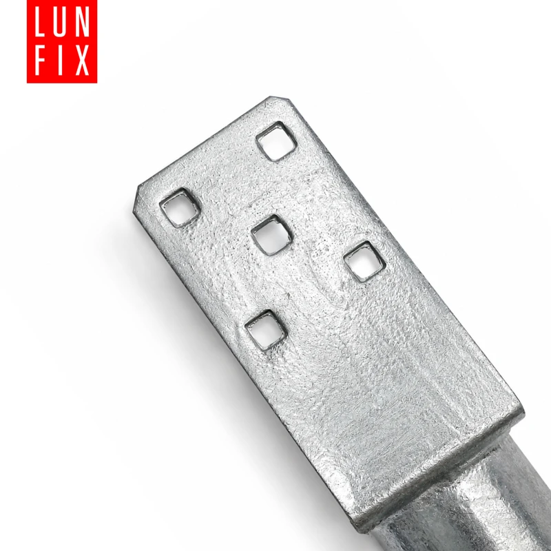 Podstawa słupa wkręcana do ziemi 90x685 mm – 1 szt.