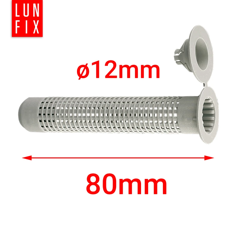 Tuleja siatkowa 12x80mm M6 10szt.
