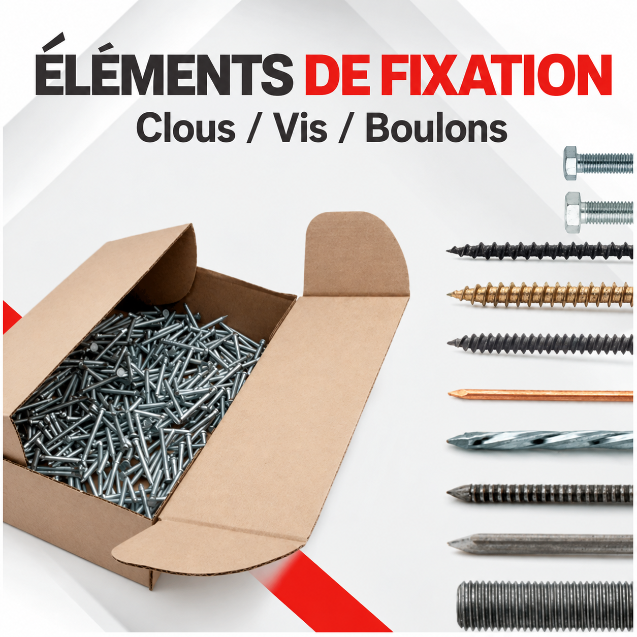 Fixations et éléments de fixation chez Lun Fix