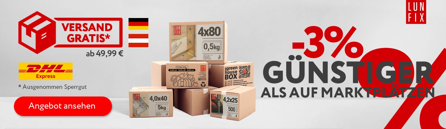 Lun Fix Aktion – kostenloser Versand und günstigere Preise als der Markt Lun Fix