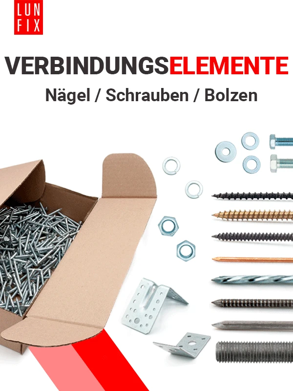 Befestigungselemente - Nägel / Schrauben / Schrauben - Gratis Versand Lun Fix