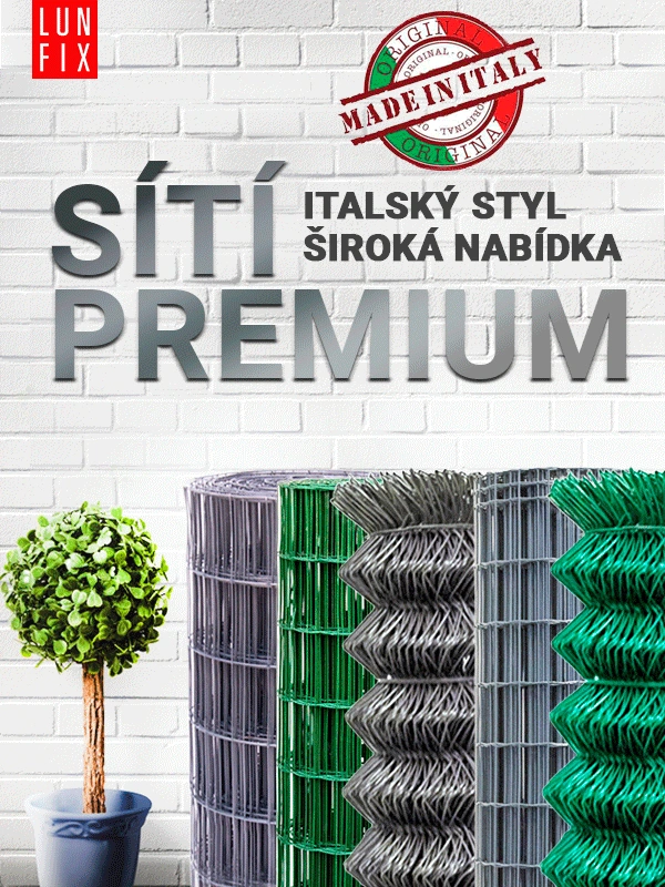 Plotové sítě - Lun Fix - italský styl Lun Fix
