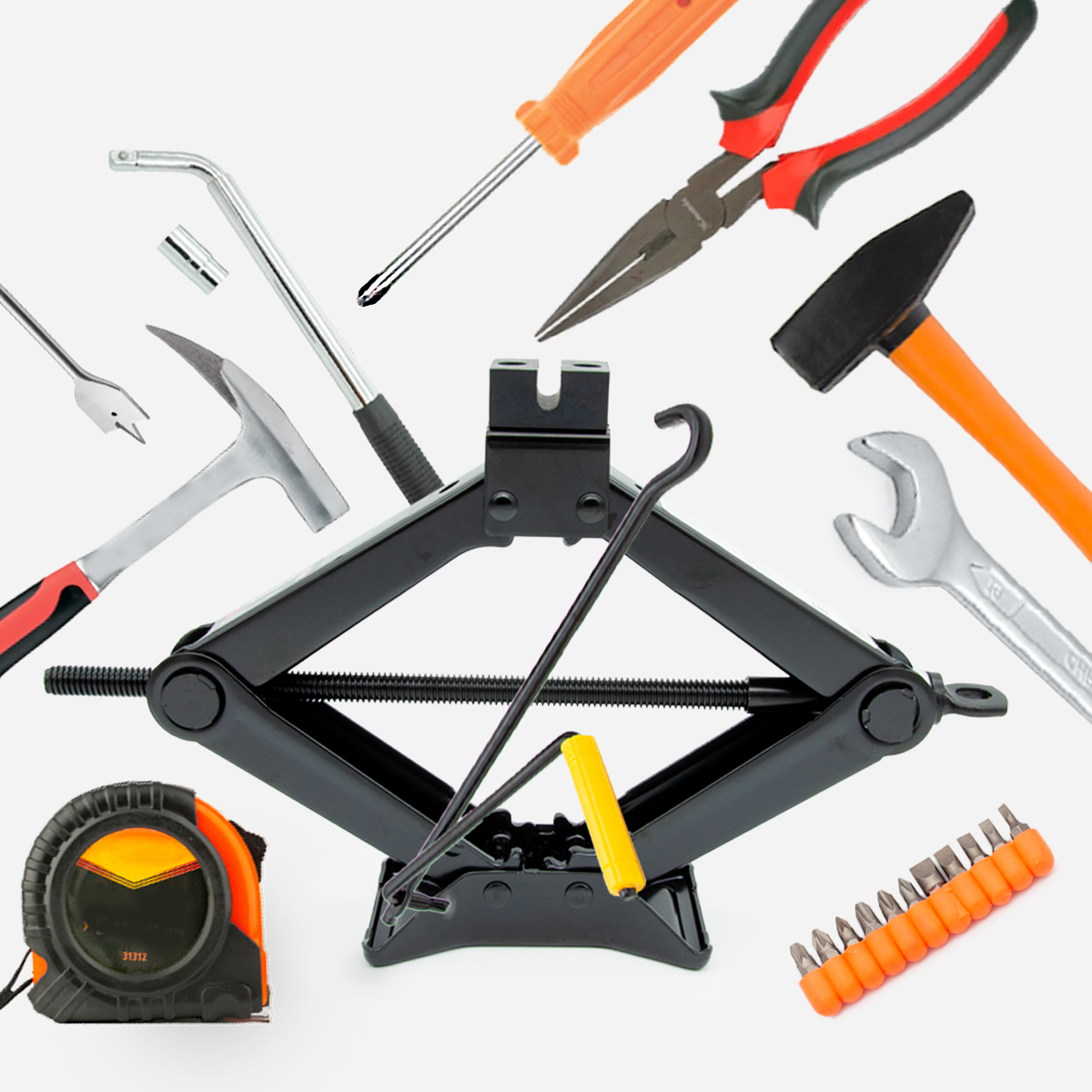 Narzędzia ręczne wytrzymałe młotki, siekiery, bity, nasadki, adaptery i inne Lun Fix